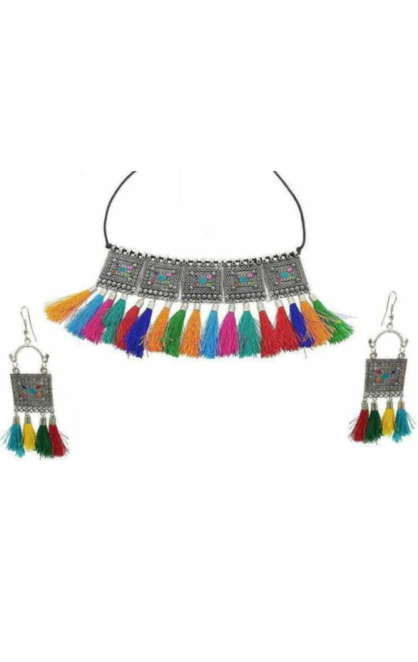 Navratri silver jewellery