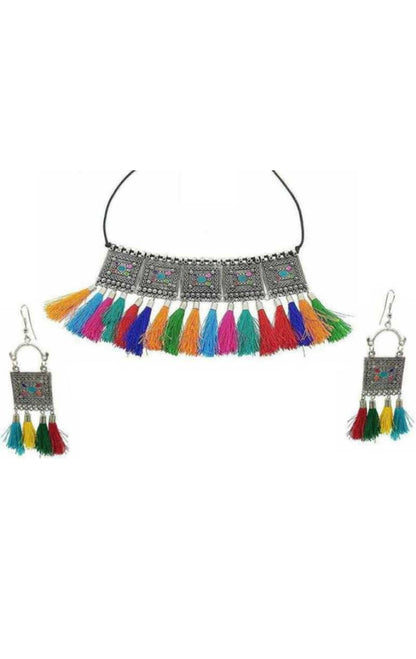 Navratri silver jewellery