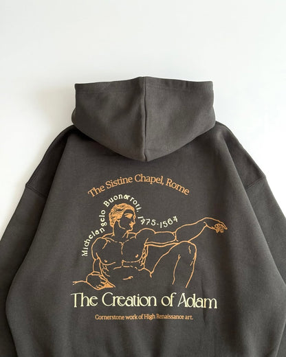 Oversized  Hoodie with Kangaroo Pocket – Casual Streetwear Pullover Sweatshirt"