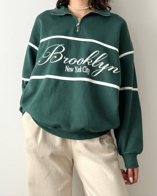 Unisex Half-Zip Sweatshirt