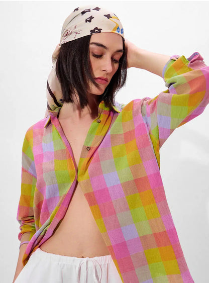 Tex Mex (Textured) Women Boyfriend Shirts