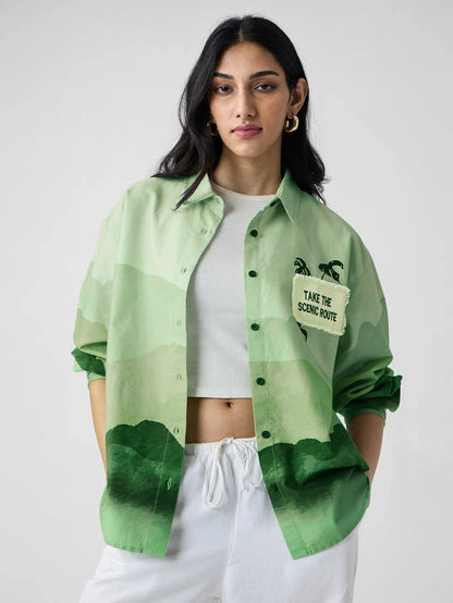 TSS Originals:  Scenic Route Women Boyfriend Shirts