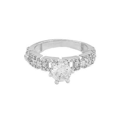 Rose Gold Plated Exquisite CubanEstele Rose Gold Plated Exquisite Cuban Bracelet with Stunning White Crystals for Women Bracelet for Women