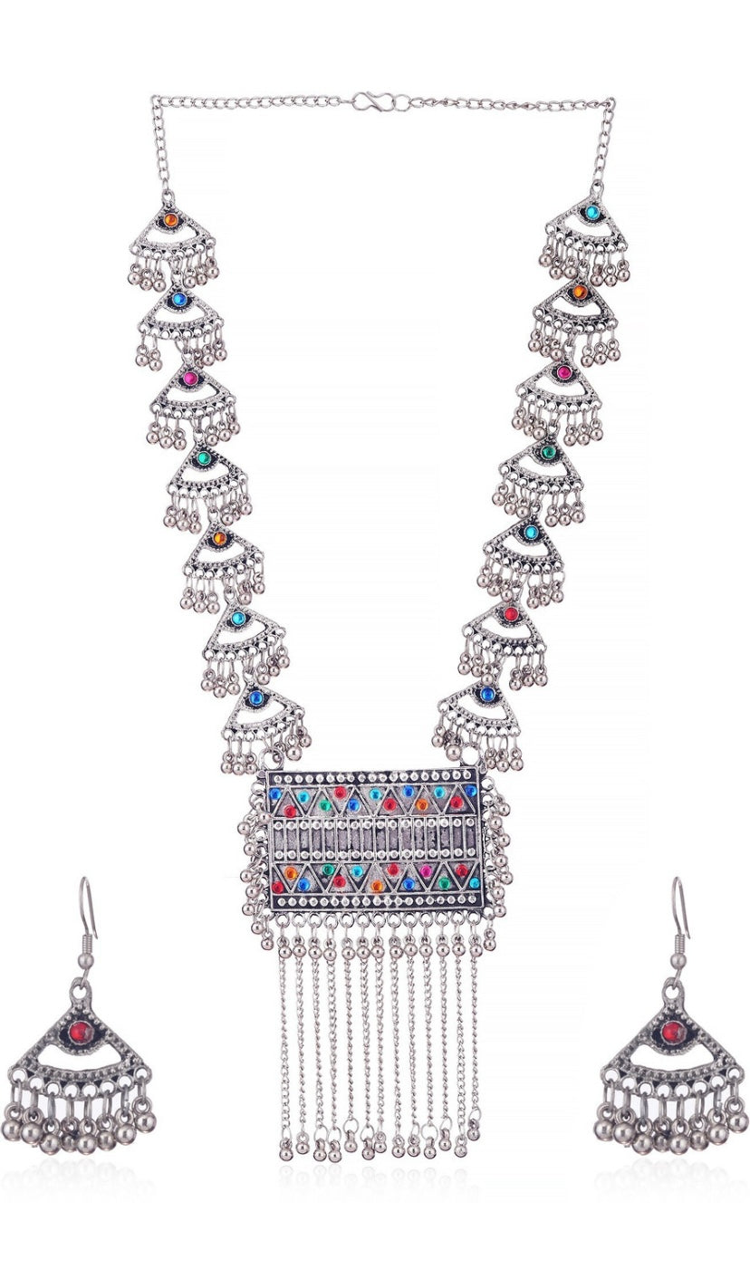 Navratri silver jewellery