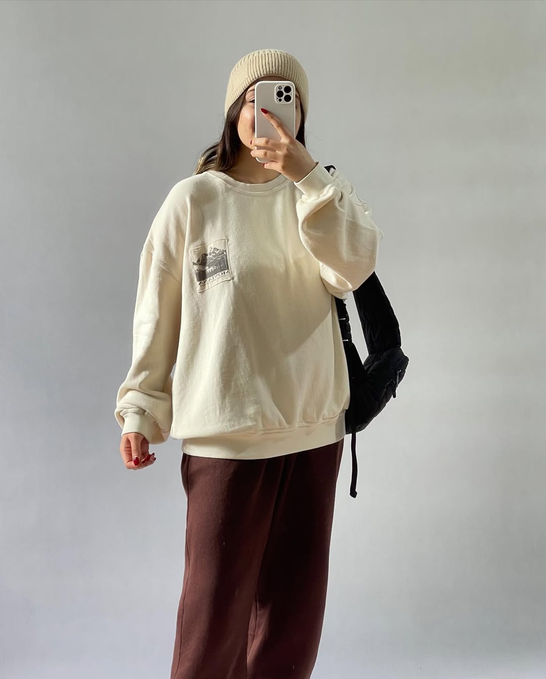 Women’s Oversized Casual T-Shirt –, Round Neck, Half Sleeve,