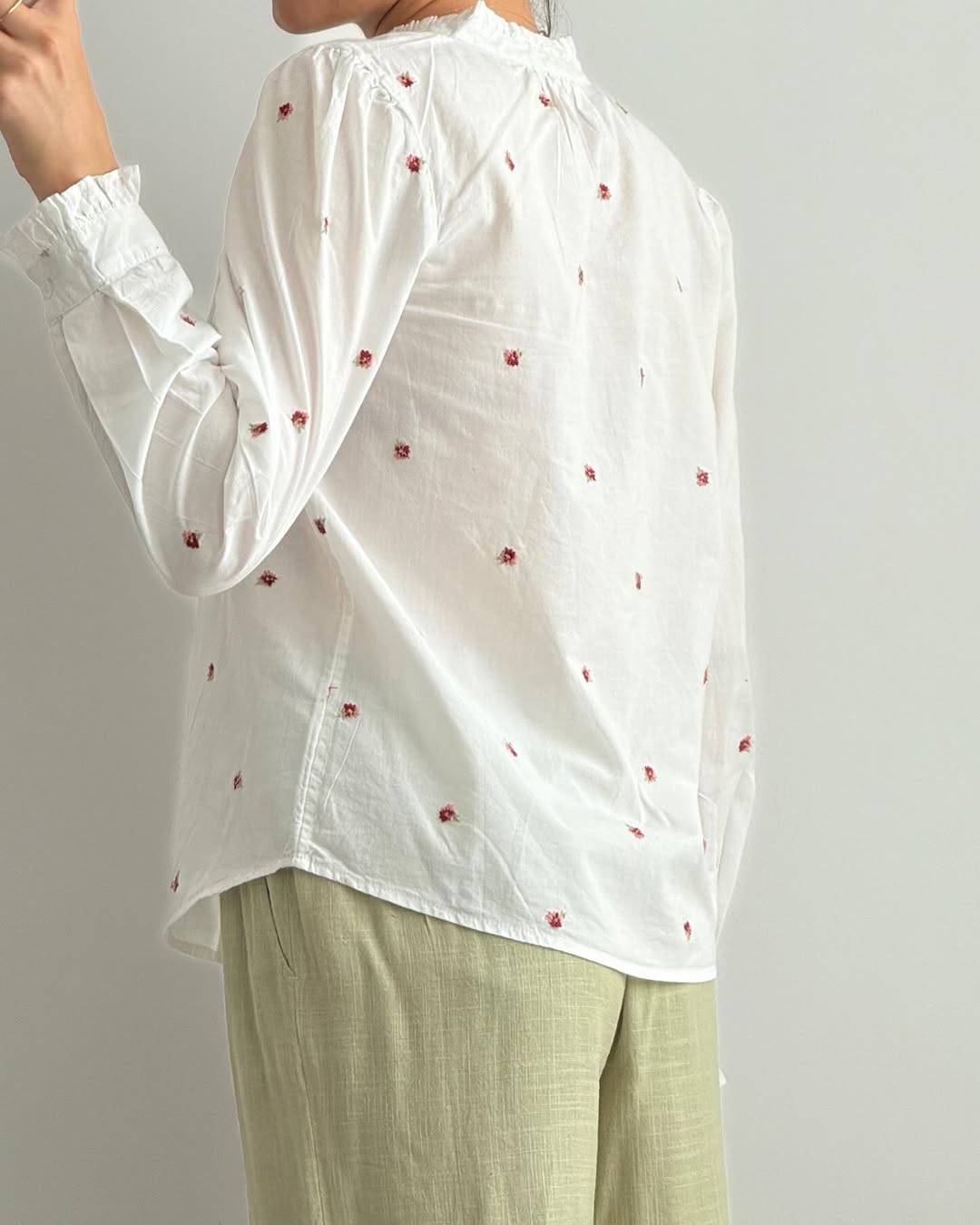 Oversized  white Shirt for Women –