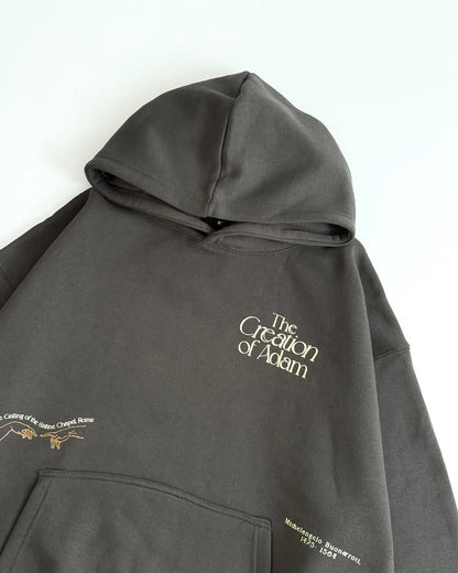 Oversized  Hoodie with Kangaroo Pocket – Casual Streetwear Pullover Sweatshirt"