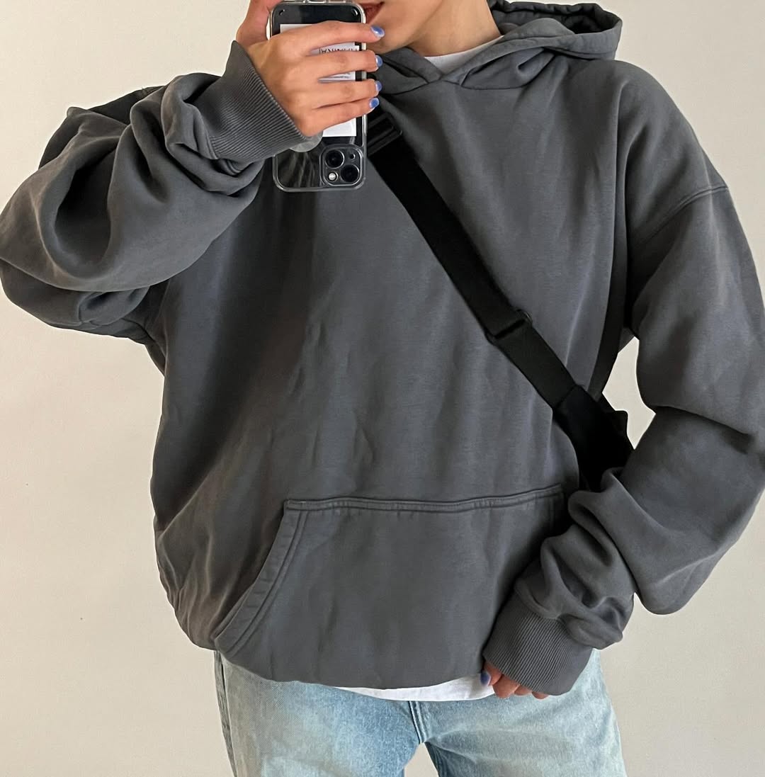 Oversized  Hoodie with Kangaroo Pocket