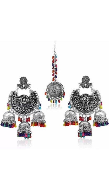 Navratri silver jewellery