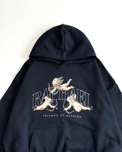 Oversized  Hoodie with Kangaroo Pocket – Casual Streetwear Pullover Sweatshirt"
