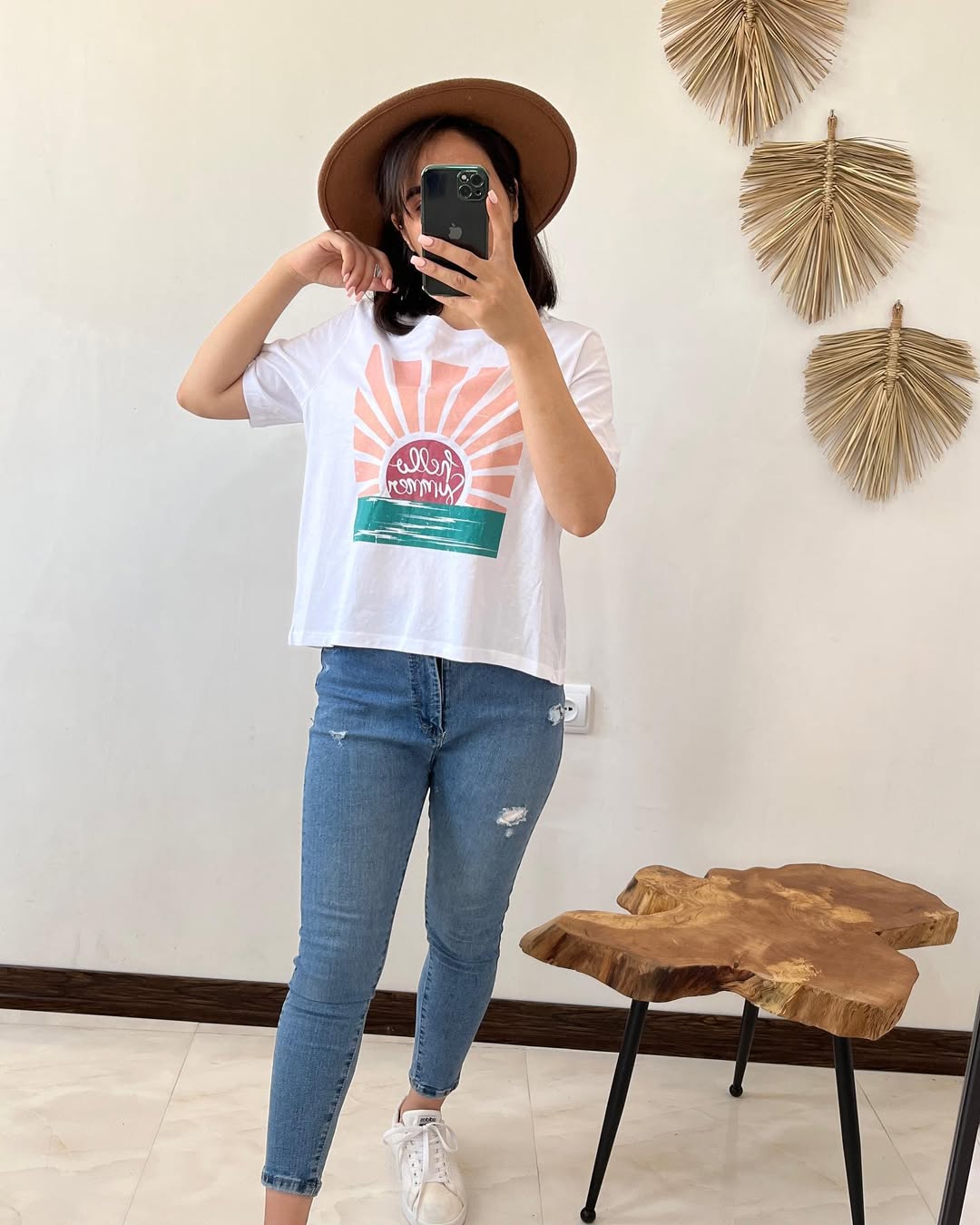 California Girl Graphic Oversized Cotton T-Shirt –