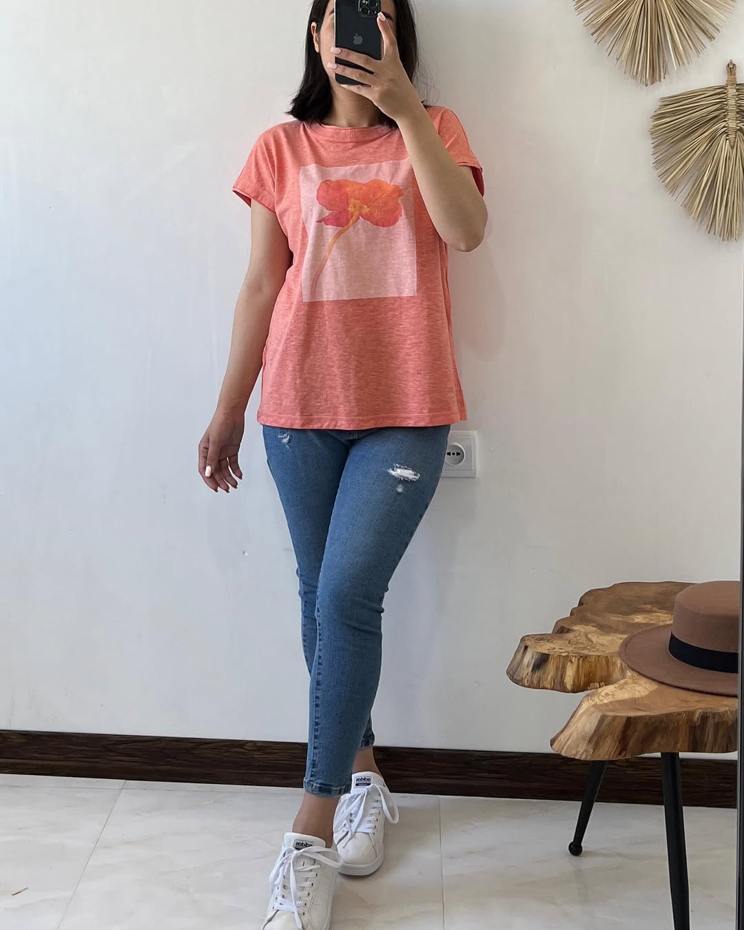 California Girl Graphic Oversized Cotton T-Shirt –