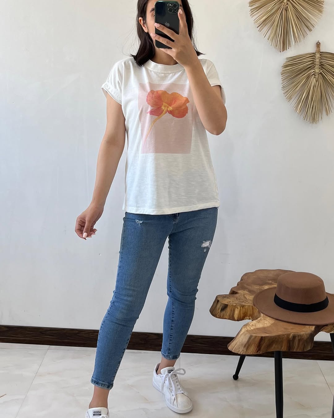 California Girl Graphic Oversized Cotton T-Shirt –