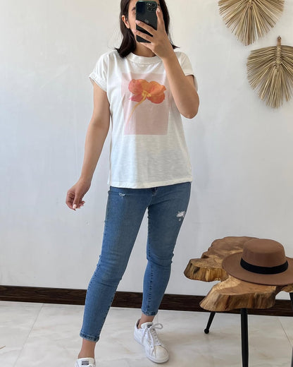 California Girl Graphic Oversized Cotton T-Shirt –