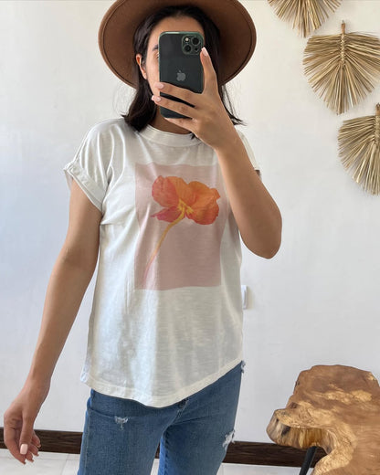 California Girl Graphic Oversized Cotton T-Shirt –