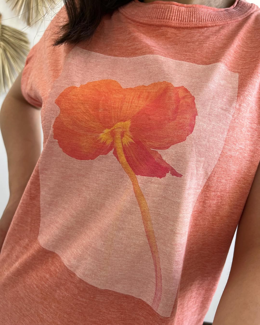 California Girl Graphic Oversized Cotton T-Shirt –