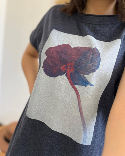 California Girl Graphic Oversized Cotton T-Shirt –