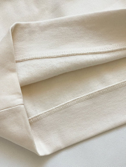 White Oversized Sweatshirt