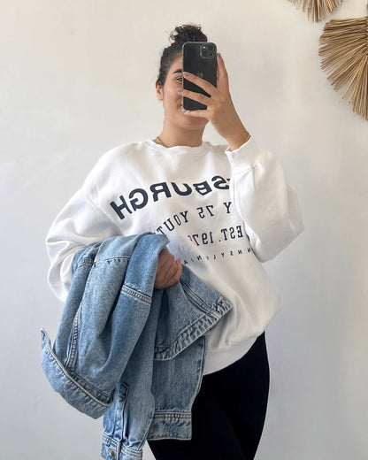 Girl's long  sleeve denim  color